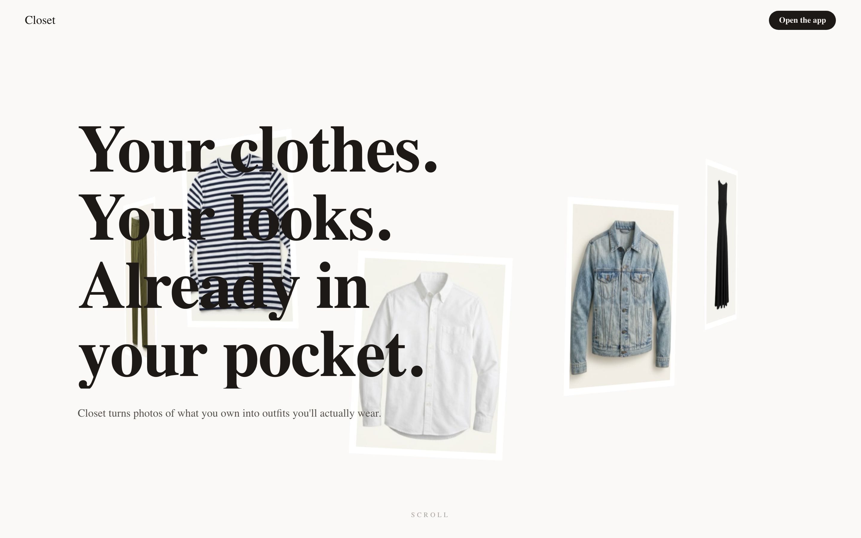 Closet Wardrobe — screenshot